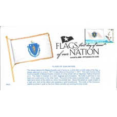 #4297 FOON: Massachusetts Flag AALL FDC