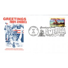 #3721 Greetings From Montana AFDCS FDC