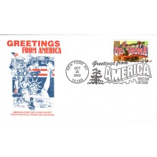 #3731 Greetings From Oklahoma AFDCS FDC
