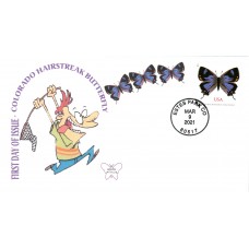 #5568 Colorado Hairstreak Butterfly AFDCS FDC
