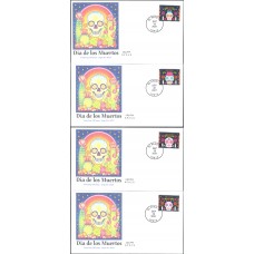 #5640-43 Day of the Dead AFDCS FDC Set