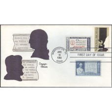 #2081 National Archives Combo Agape FDC