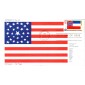 #1652 Mississippi State Flag America FDC