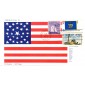 #1655 Maine State Flag Combo America FDC