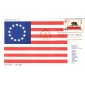 #1663 California State Flag America FDC