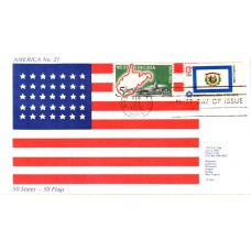 #1667 West Virginia State Flag Combo America FDC
