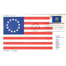 #1675 Idaho State Flag America FDC