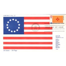 #1679 New Mexico State Flag America FDC