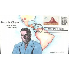 #2186 Dennis Chavez Anagram FDC