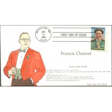 #2377 Francis Ouimet Anagram FDC
