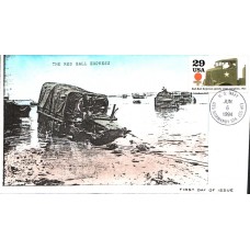 #2838h Red Ball Express Anagram FDC
