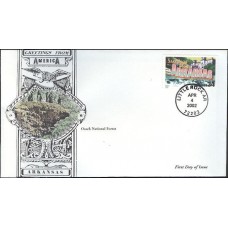 #3564 Greetings From Arkansas Anagram FDC