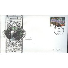 #3570 Greetings From Georgia Anagram FDC