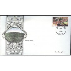 #3584 Greetings From Mississippi Anagram FDC