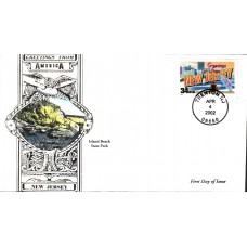 #3590 Greetings From New Jersey Anagram FDC