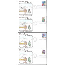 #3108-11 Christmas Scenes Anchorage PS FDC Set