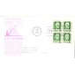 #1400 Amadeo P. Giannini Anderson FDC