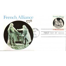 #1753 French Alliance Andrews FDC
