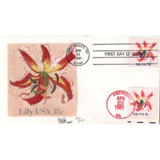 #1879 Lily Andrews FDC
