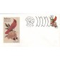 #1966 Indiana Birds - Flowers Andrews FDC