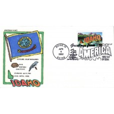 #3572 Greetings From Idaho Armstrong FDC