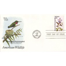 #2289 Broad Tailed Hummingbird Artcraft FDC