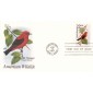 #2306 Scarlet Tanager Artcraft FDC