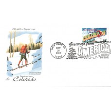 #3701 Greetings From Colorado Artcraft FDC