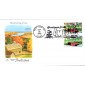 #3709 Greetings From Indiana Combo Artcraft FDC