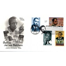 #3871 James Baldwin Combo Artcraft FDC