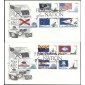 #4273-82 Flags of Our Nation Artcraft FDC Set