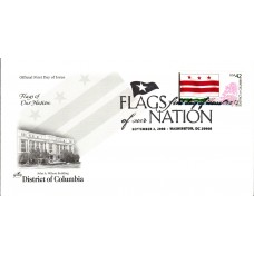 #4283 FOON: DC Flag PNC Artcraft FDC