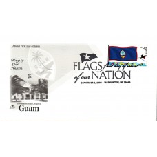 #4286 FOON: Guam Flag Artcraft FDC