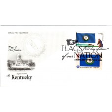 #4293 FOON: Kentucky Flag PNC Combo Artcraft FDC