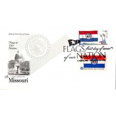 #4301 FOON: Missouri Flag Combo Artcraft FDC