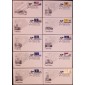 #4303-12 Flags of Our Nation Artcraft FDC Set