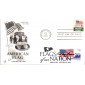 #4303 FOON: US Flag PNC Dual Artcraft FDC