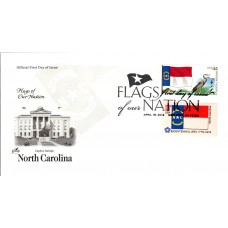 #4311 FOON: North Carolina Flag Combo Artcraft FDC