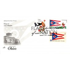 #4314 FOON: Ohio State Flag Combo Artcraft FDC