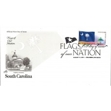 #4320 FOON: South Carolina State Flag Artcraft FDC