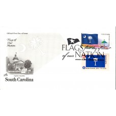 #4320 FOON: South Carolina State Flag Combo Artcraft FDC