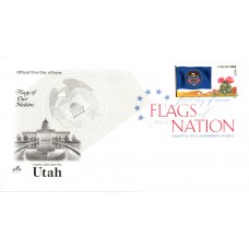 #4324 FOON: Utah State Flag Artcraft FDC