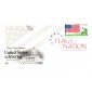 #4332 FOON: US Flag Artcraft FDC