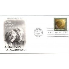 #4358 Alzheimer's Awareness Artcraft FDC