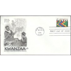 #4373 Kwanzaa Artcraft FDC