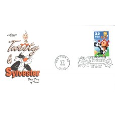 #3204 Sylvester and Tweety Artmaster FDC