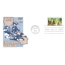#3316 California Gold Rush Artmaster FDC