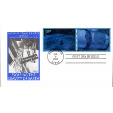 #3411a-b Escaping the Gravity of Earth Artmaster FDC