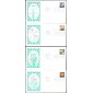 #3487-90 Four Flowers Artmaster FDC Set