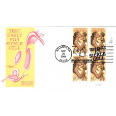 #3877 Sickle Cell Disease Plate Artmaster FDC
